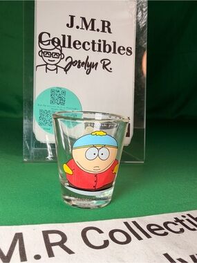 south park eric cartman shot glass 1997/1998 Comedy Central – mint preowned!